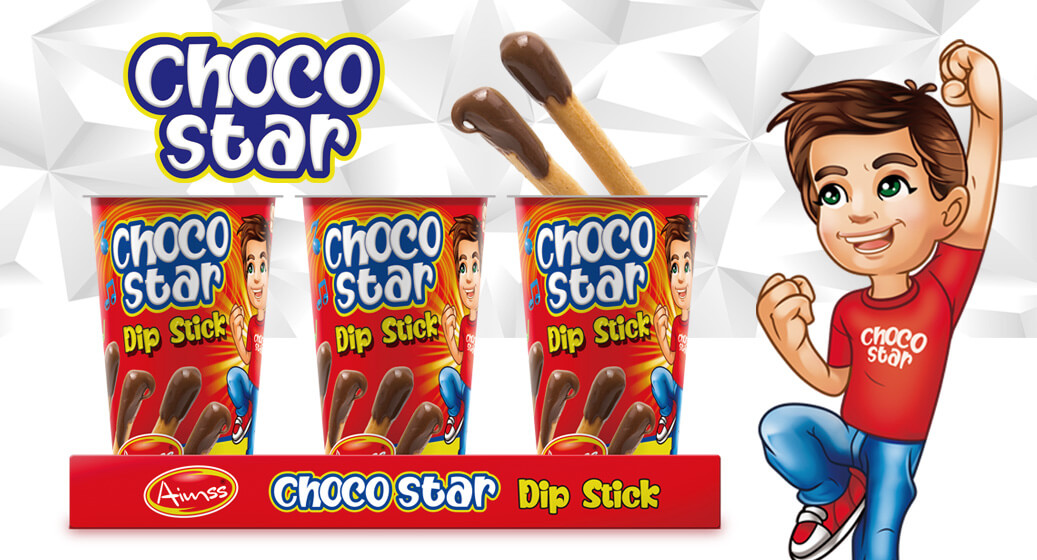 Choco Star Dip Sticks